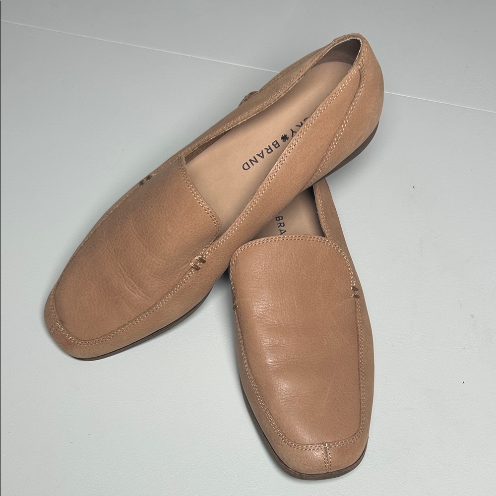 Lucky Brand Canyen Leather Loafers Women's Size 8.5 LK Canyen Flats Slip On Shoe
